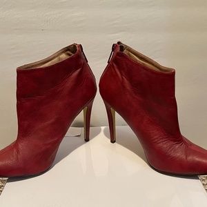 Women’s Red Bootie